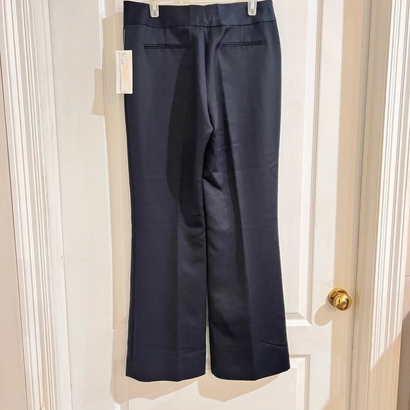 WILL NOT TAKE LESS NWT Antonio Melani Antonio Fit Flare Leg Navy Slacks - Picture 3 of 9